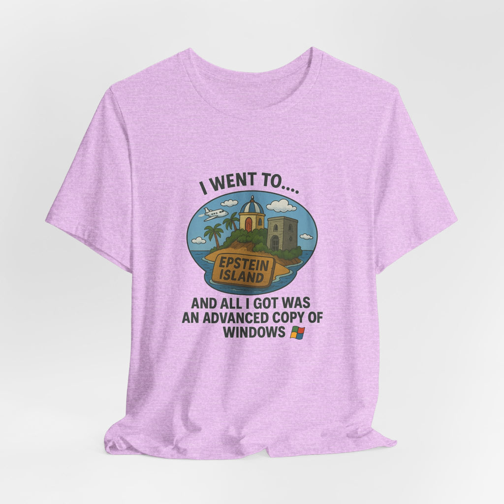 Island Parody Souvenir Shirt – Advanced Copy of Windows Tee