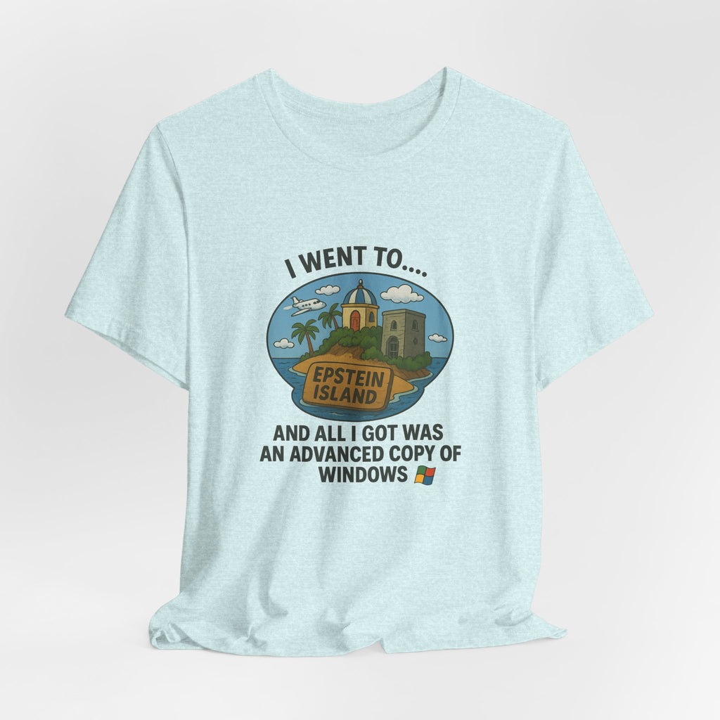 Island Parody Souvenir Shirt – Advanced Copy of Windows Tee
