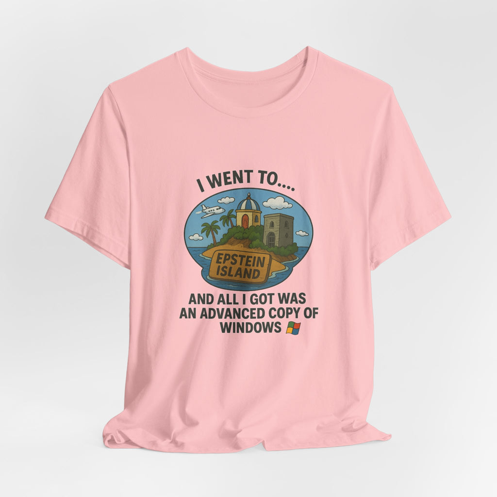 Island Parody Souvenir Shirt – Advanced Copy of Windows Tee