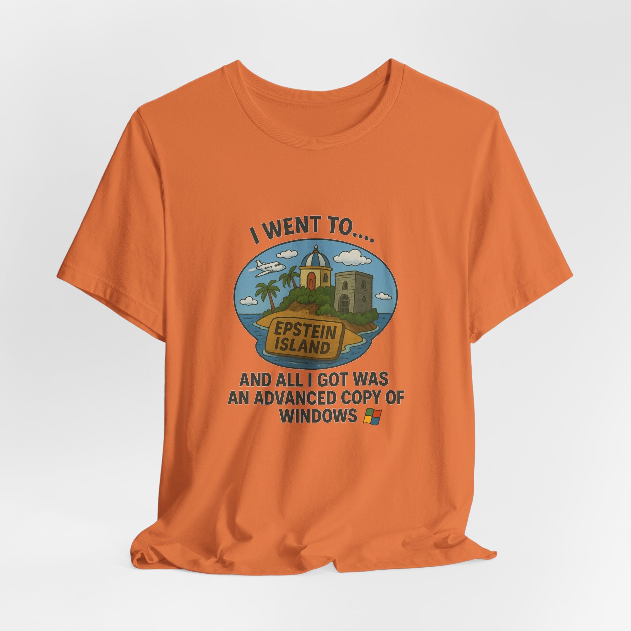 Island Parody Souvenir Shirt – Advanced Copy of Windows Tee