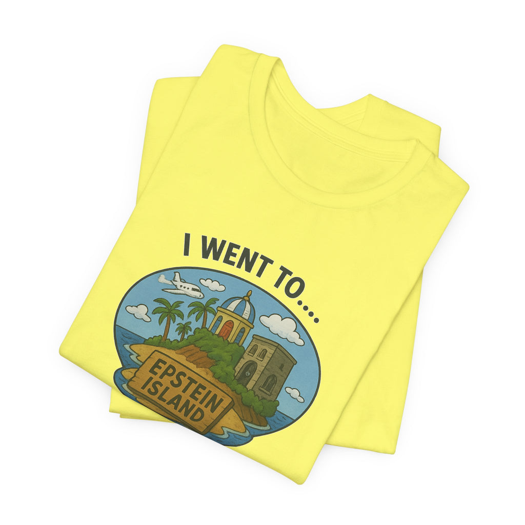 Island Parody Souvenir Shirt – “Met a President” Souvenir Tee