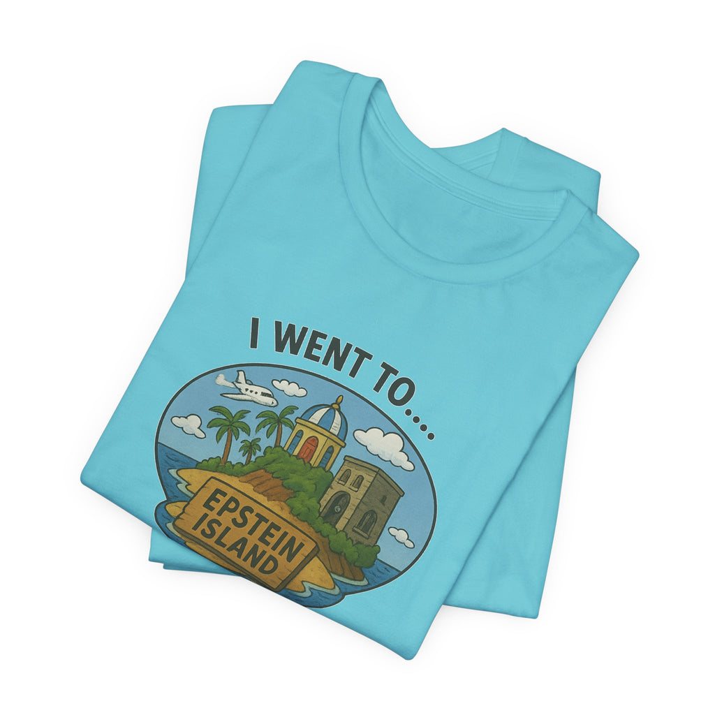 Island Parody Souvenir Shirt – “Met a President” Souvenir Tee