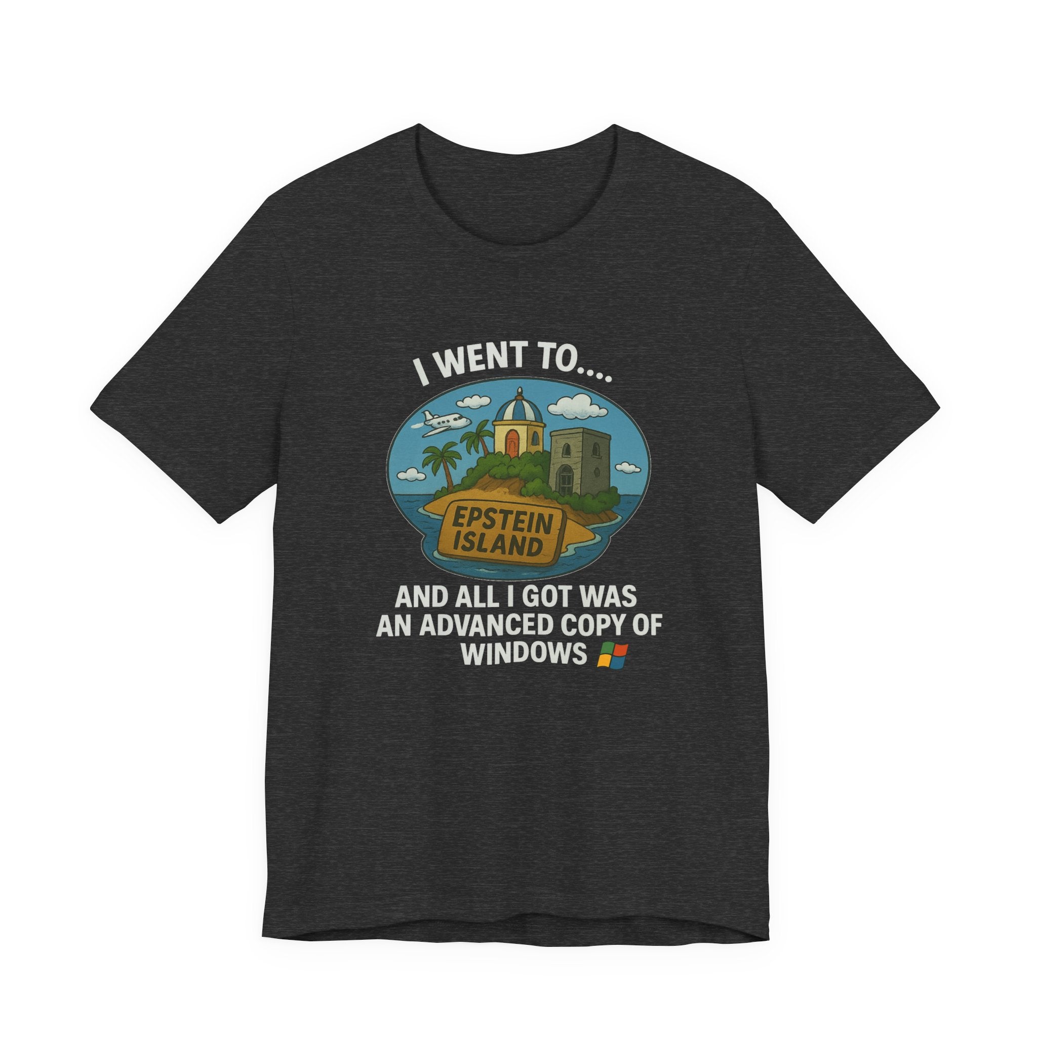 Parody T-Shirt – “Advanced Copy of Windows” Island Souvenir