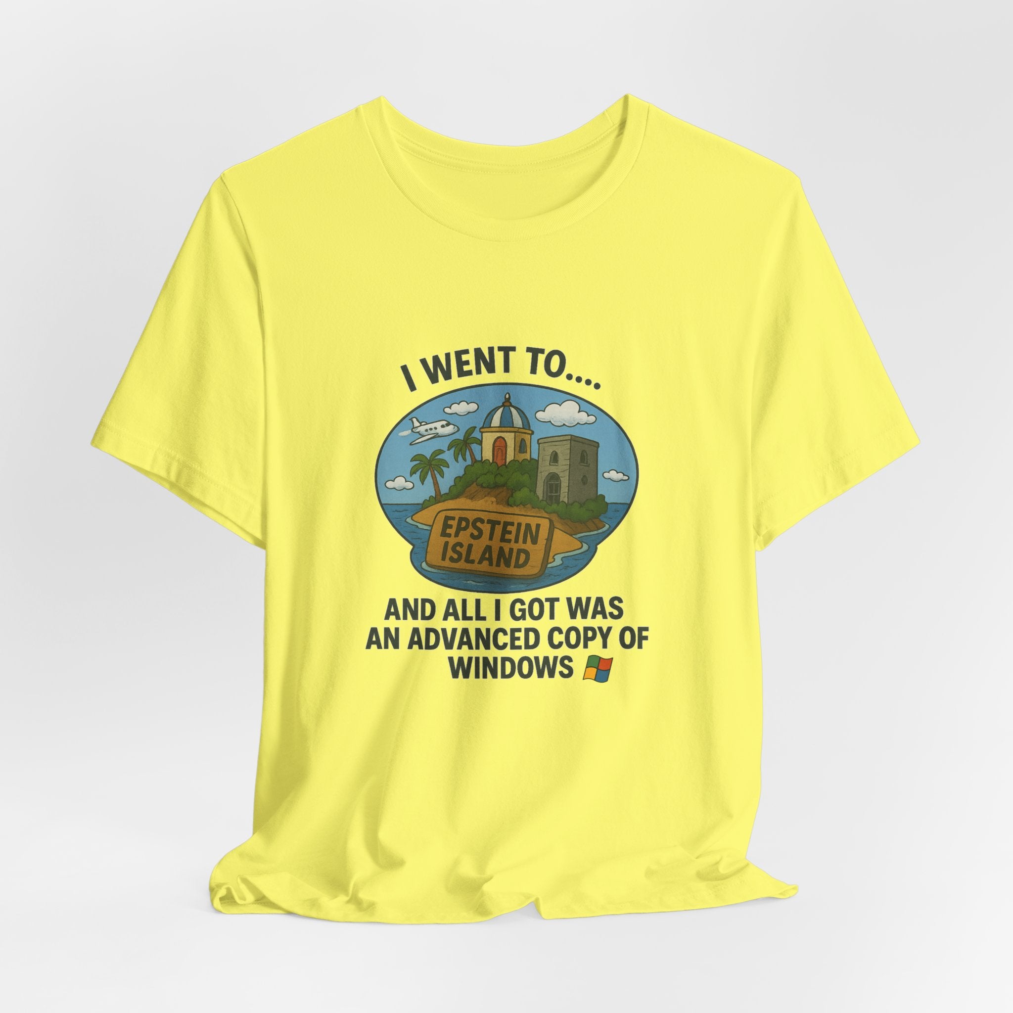 Island Parody Souvenir Shirt – Advanced Copy of Windows Tee
