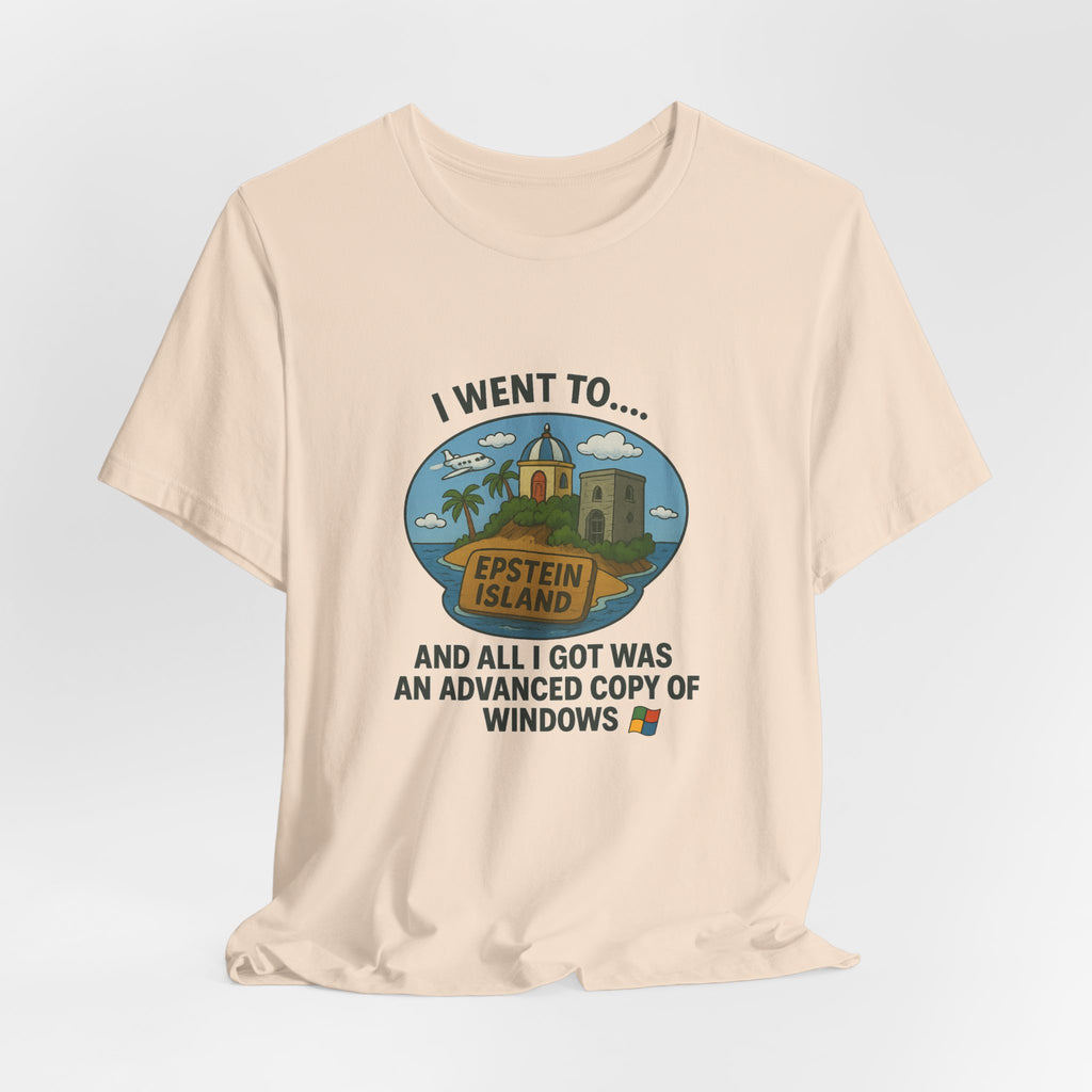 Island Parody Souvenir Shirt – Advanced Copy of Windows Tee