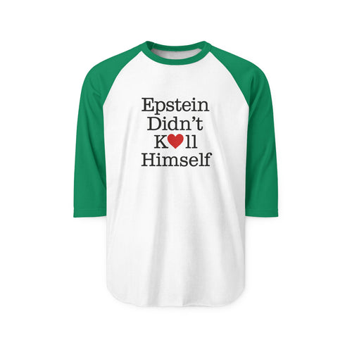 Vintage Raglan Tee – “Didn’t ♥ Himself” Parody Shirt