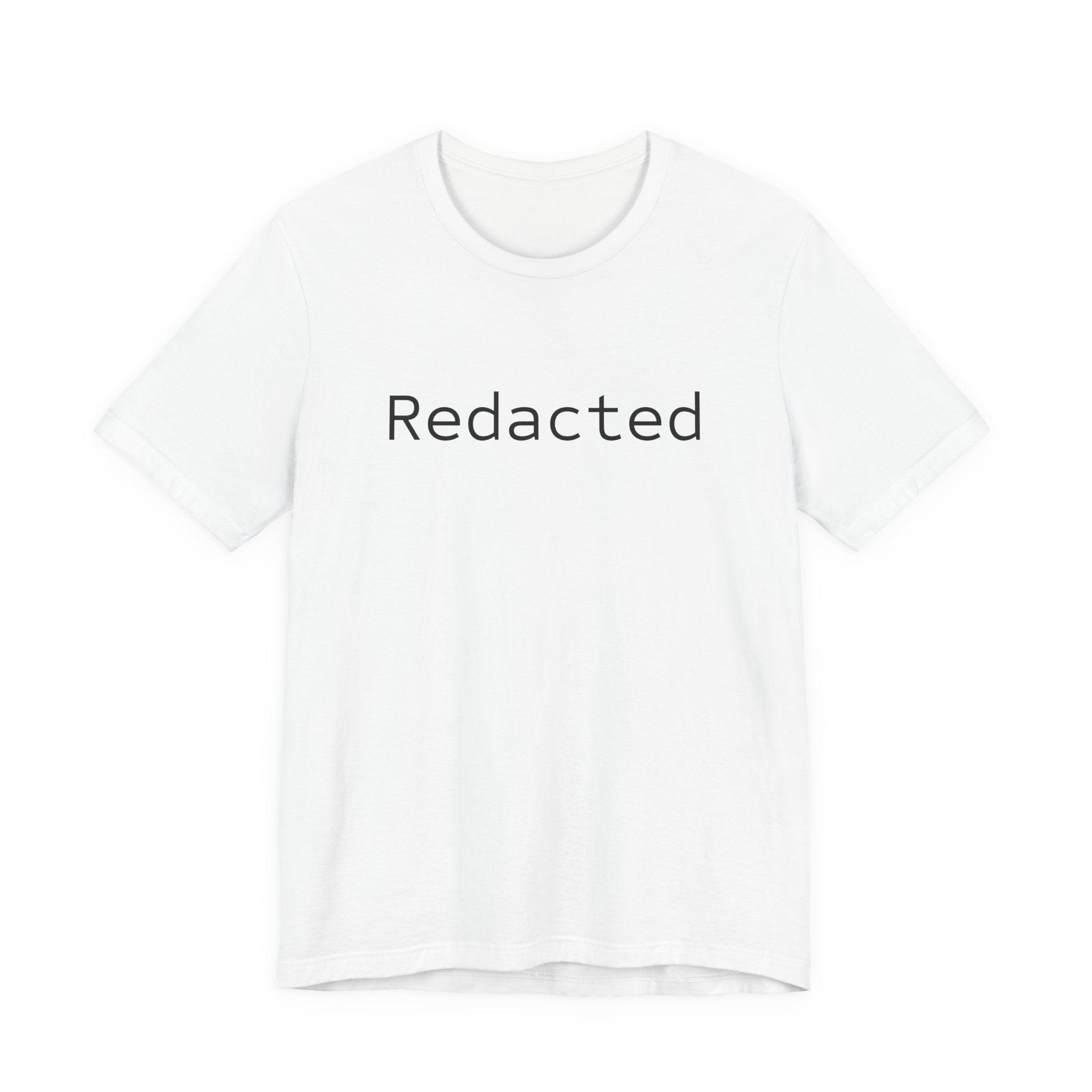 “REDACTED” Parody T-Shirt – Censored Files Tee