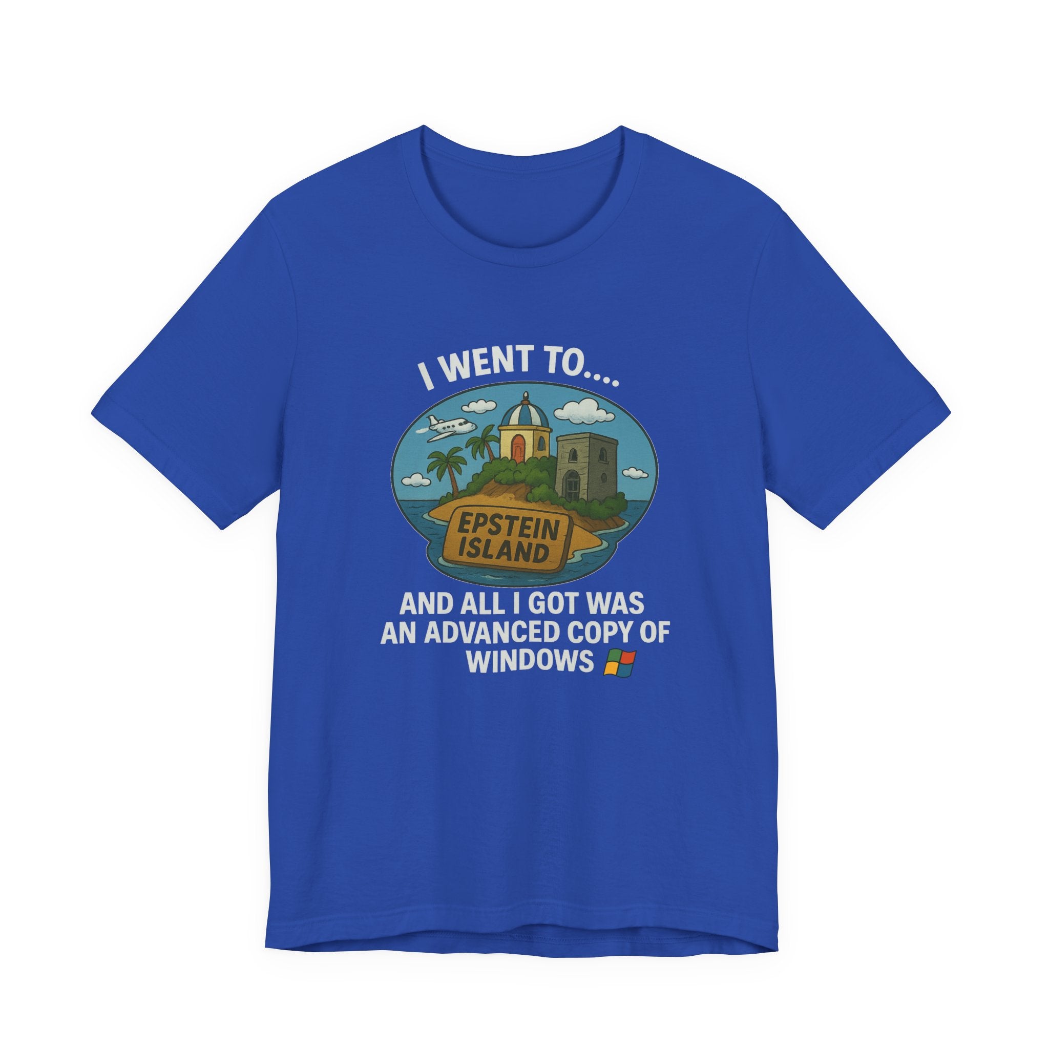 Parody T-Shirt – “Advanced Copy of Windows” Island Souvenir