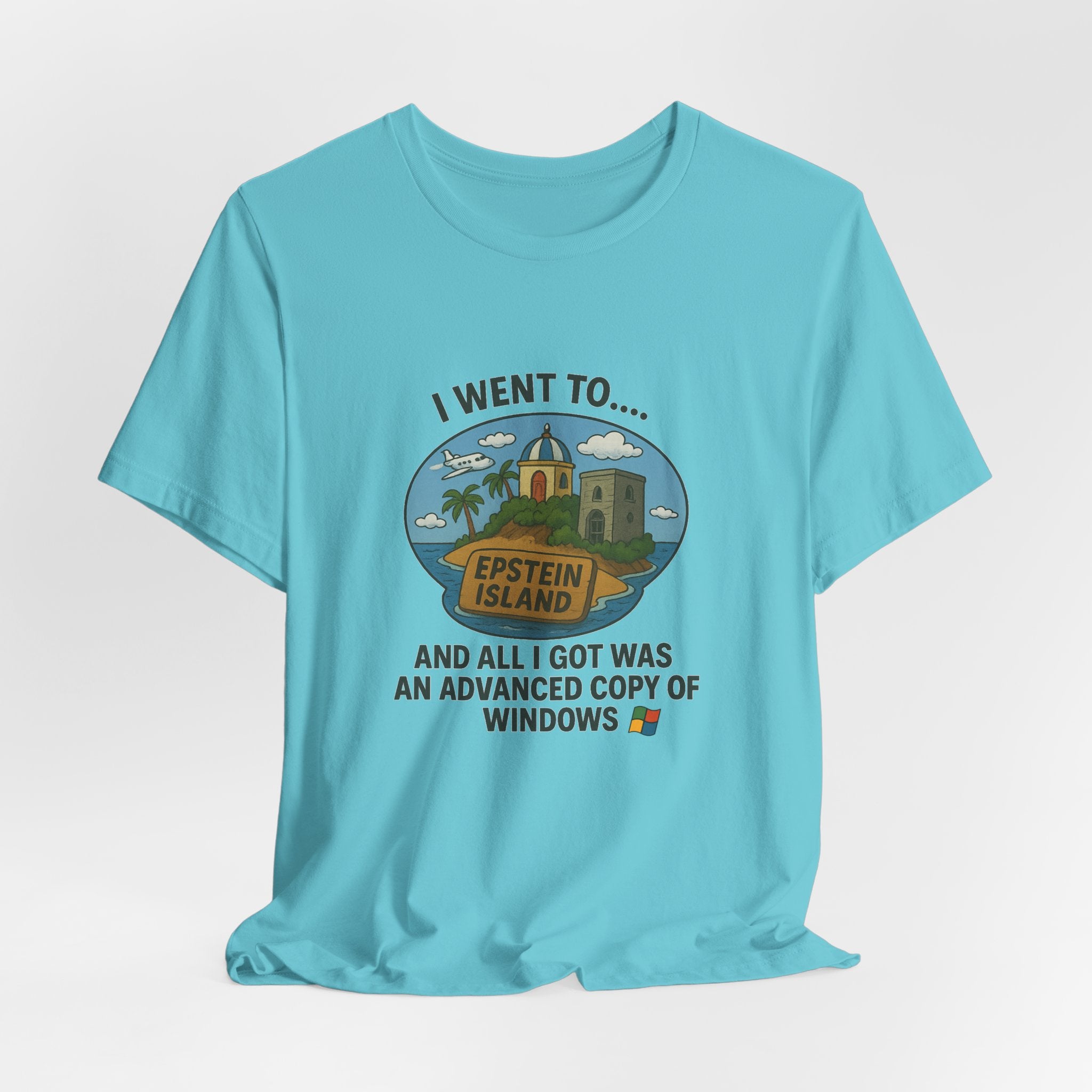 Island Parody Souvenir Shirt – Advanced Copy of Windows Tee