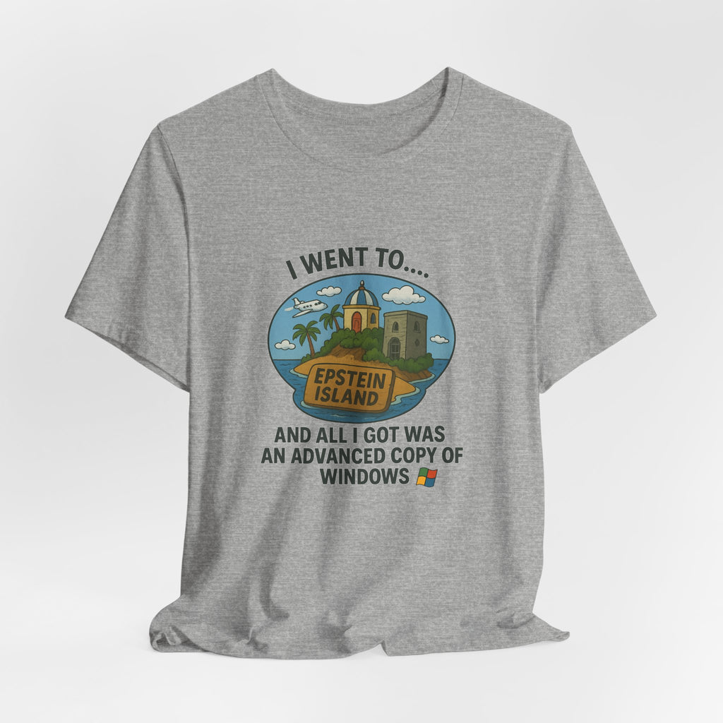 Island Parody Souvenir Shirt – Advanced Copy of Windows Tee