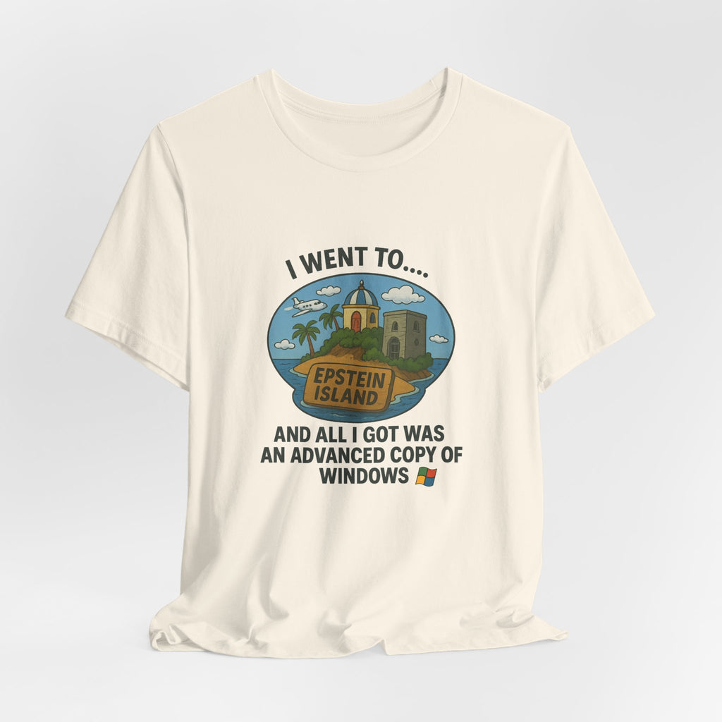 Island Parody Souvenir Shirt – Advanced Copy of Windows Tee